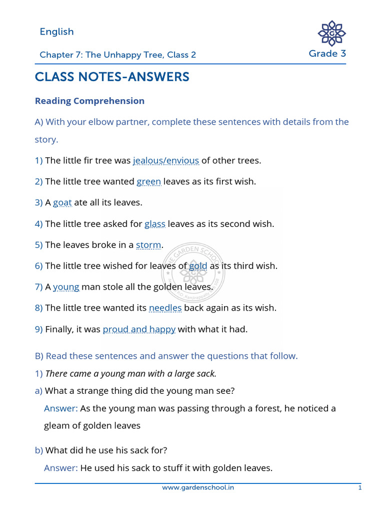 AK CN Grade+3 English Chapter+7 Class+2 v02 | PDF | Adverb