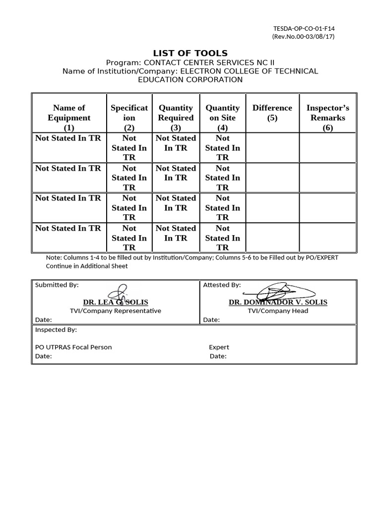 Contact Center Services Tool List | PDF