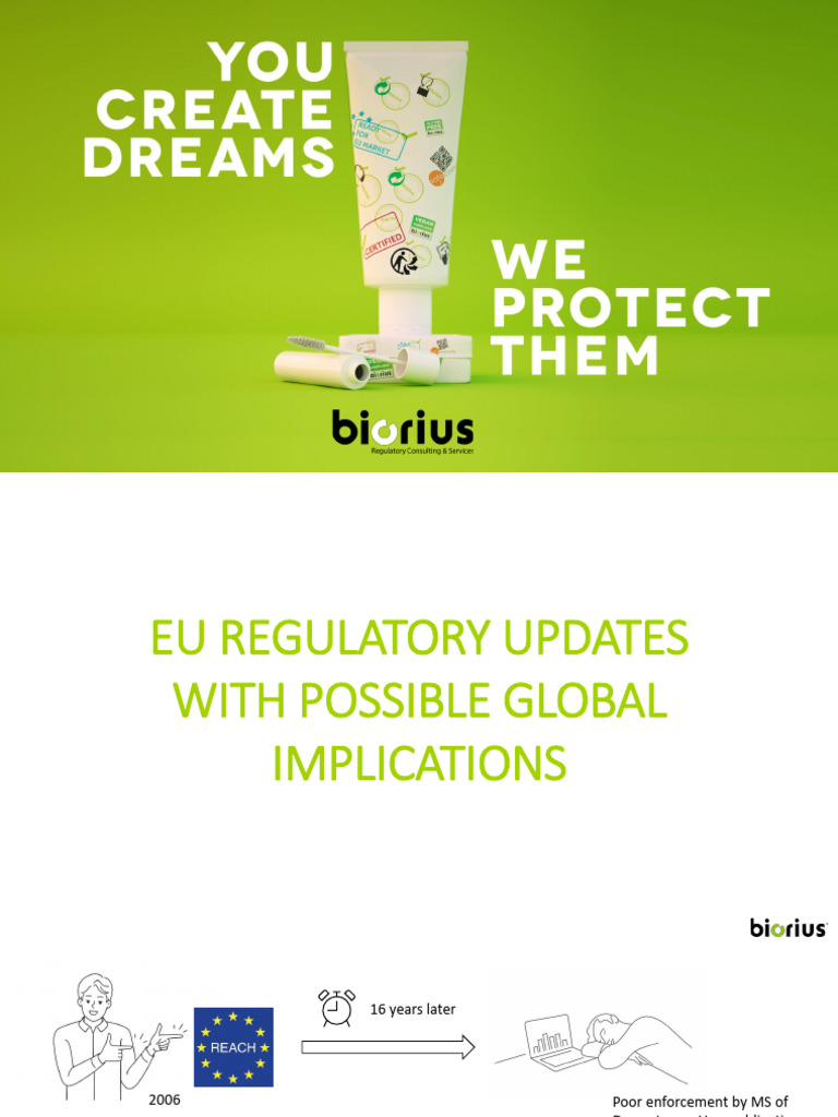 Biorius Certification and EU Cosmetics Compliance | PDF | Recycling ...