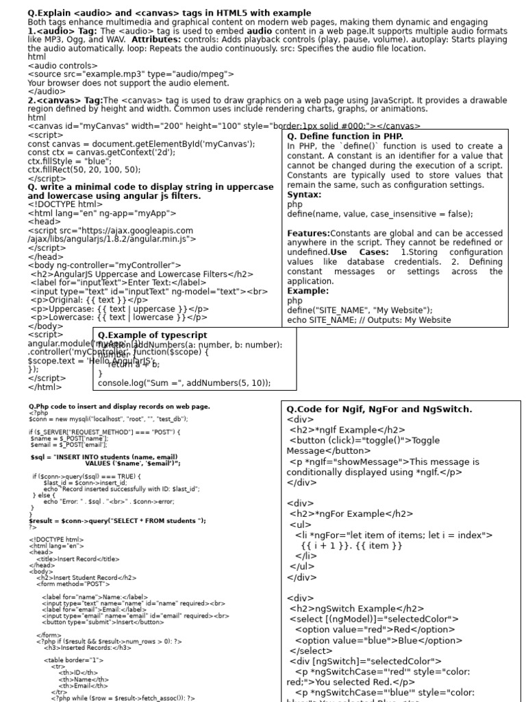 AIT | PDF | Html Element | World Wide Web