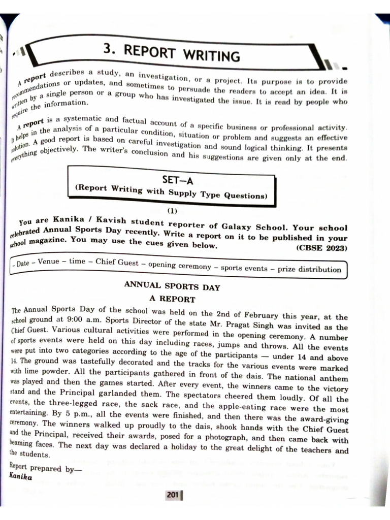 Report Writing-1 | PDF