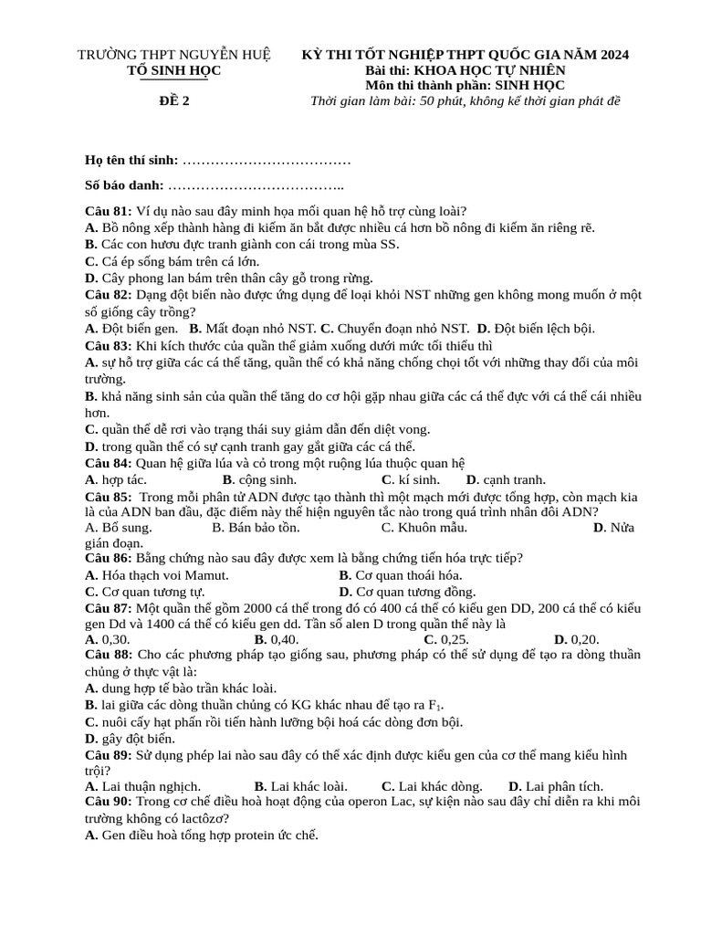 De So 4 | PDF