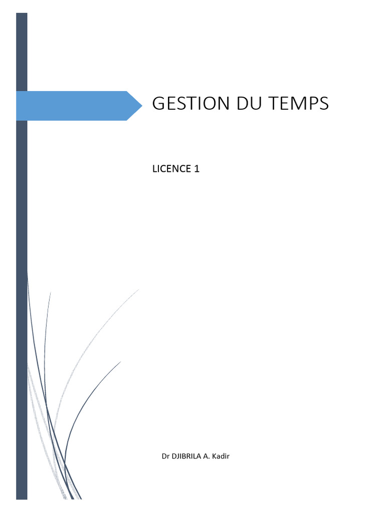 Gestion du Temps : Stratégies et Outils | PDF | Planification | Gestion ...