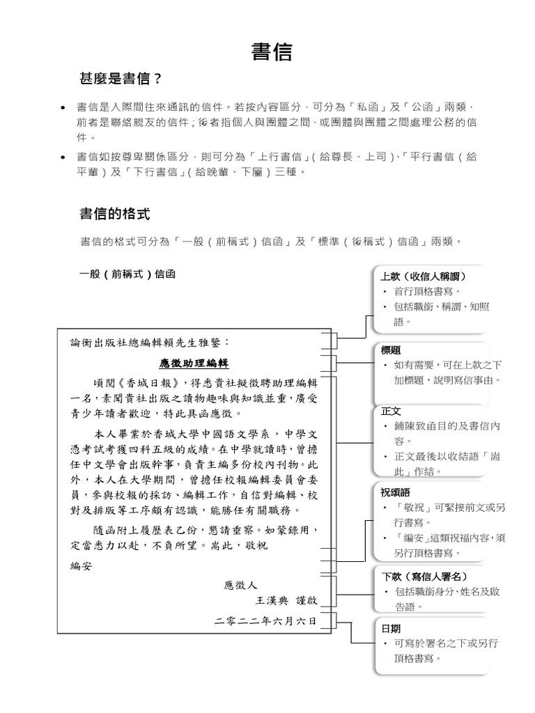 實用文格式| PDF