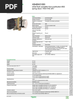 XB5AS542N Emergency Push Button Datasheet | PDF | Electrical ...