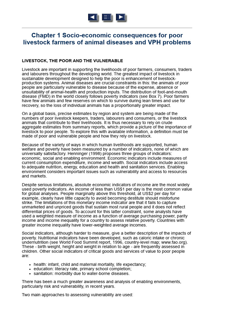 Livestock Challenges for the Poor | PDF | Livestock | Agriculture