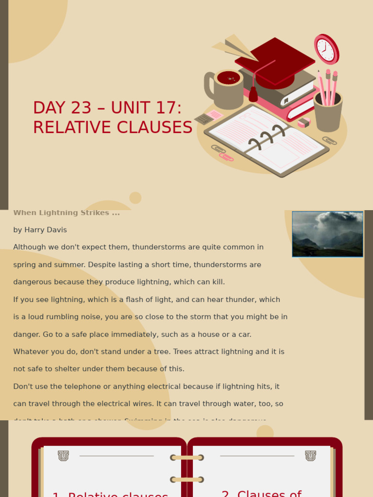 Understanding Relative Clauses | PDF | Syntax | Linguistics