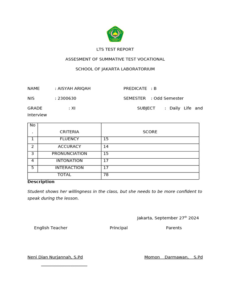 Assessment of Student Performance | PDF | Cognitive Psychology | Teaching