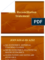 Bank Reconciliation