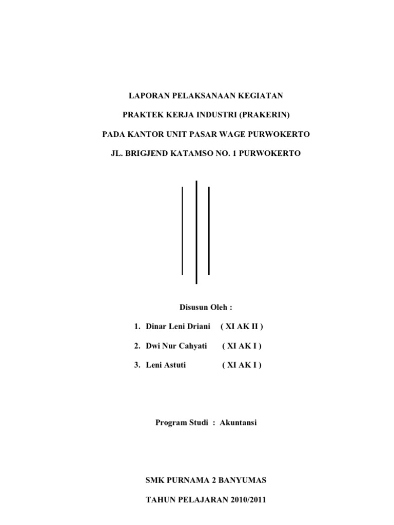 Laporan Pelaksanaan Kegiatan