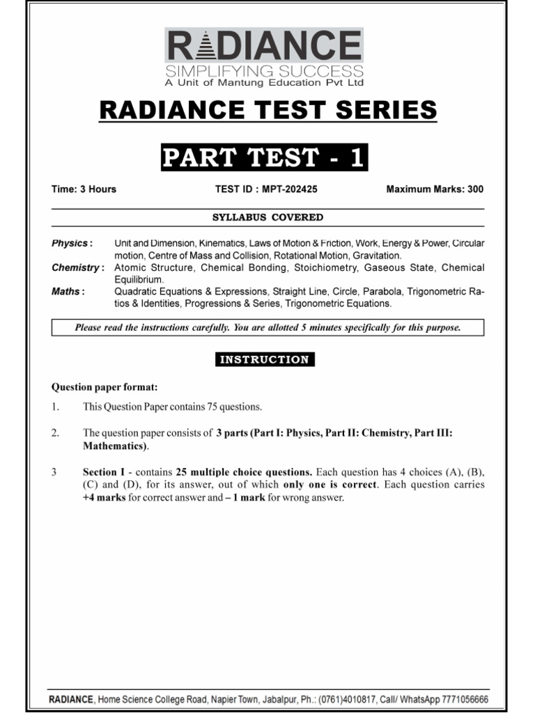 Part test 1 10 11 2024 pdf gases acceleration
