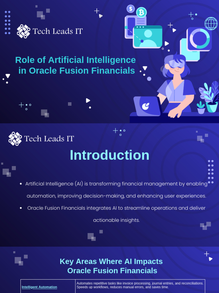 AI Integration in Oracle Financials | PDF | Artificial Intelligence ...