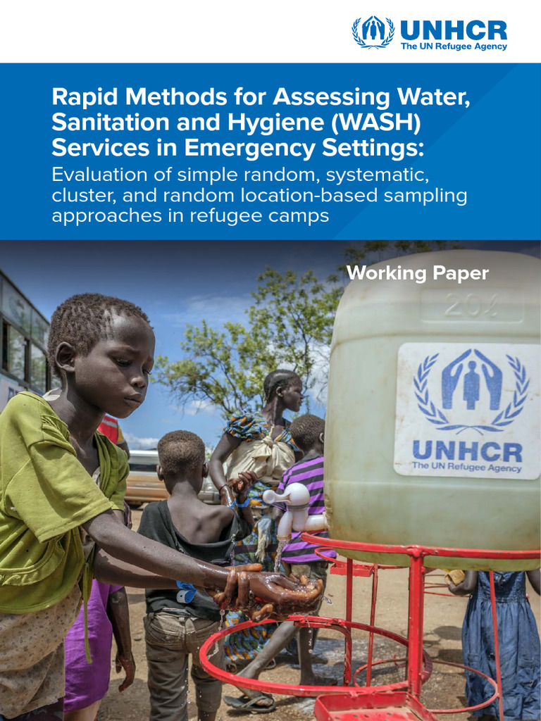 WASH Assessment Methods in Refugee Camps | PDF | Sampling (Statistics ...