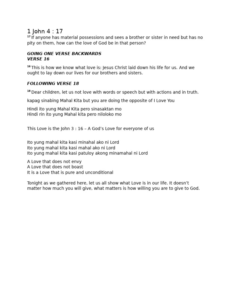 1 John 4 | PDF