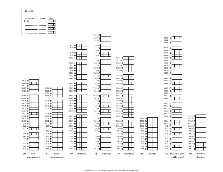 Afls grid basic skills pdf