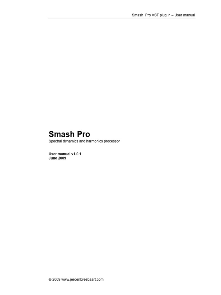 Manual Smash Pro v1.0.1 | PDF | Computing | Computer Engineering