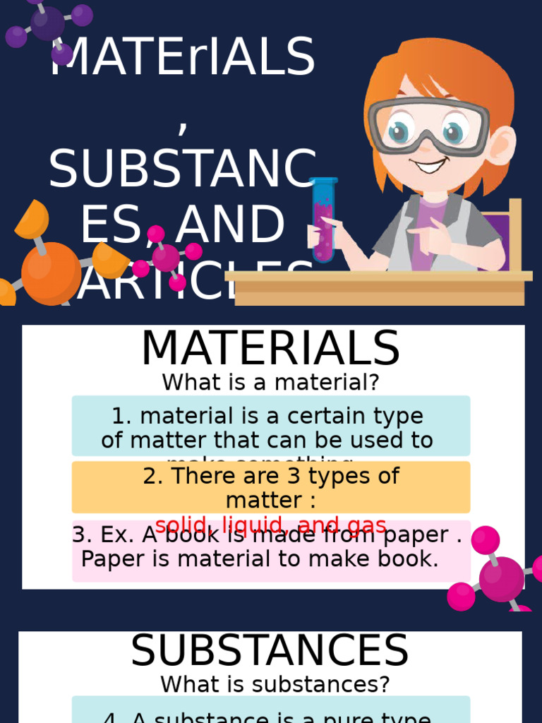 Understanding Materials and Matter Types | PDF | Liquids | Melting