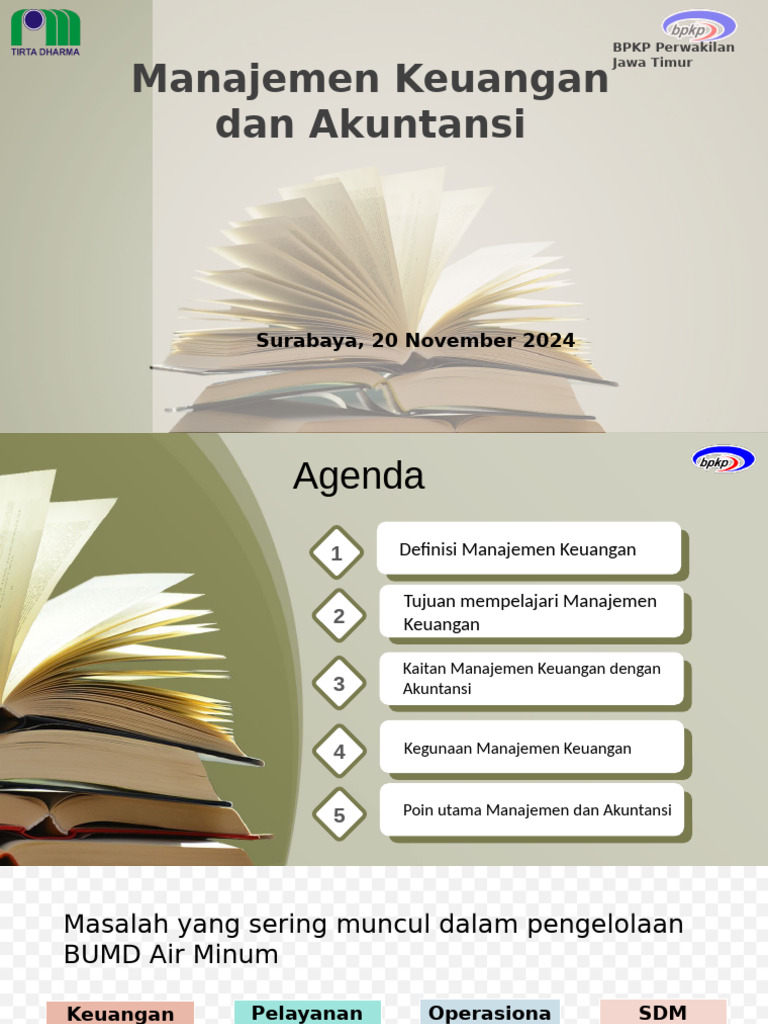 Materi 1 - Manajemen Keuangan dan Akuntansi | PDF