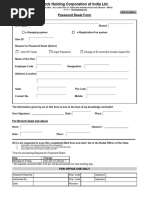 RHB Token Replacement Request Form | PDF | Cyberspace | Computer Security