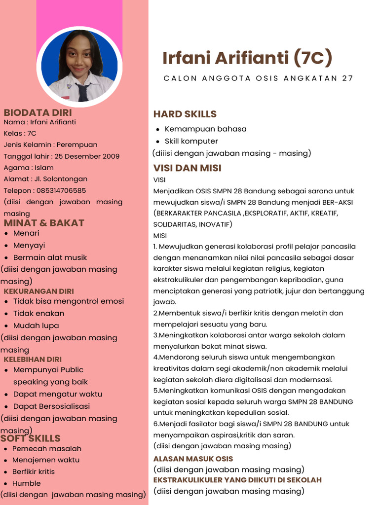Contoh CV | PDF