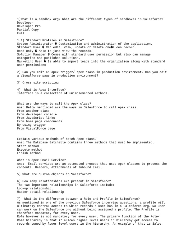 Sfdc qstns pdf java script systems architecture