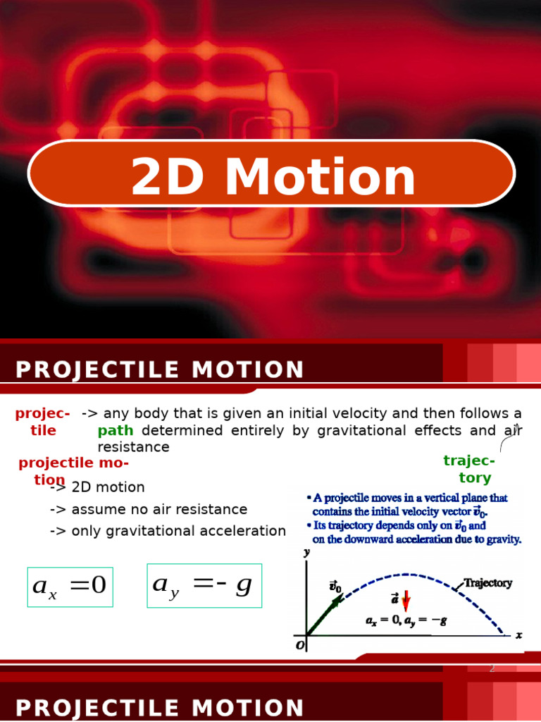 3 Motion in Two or Three Dimension | PDF | Applied And ...