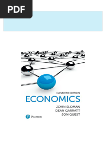 Economics 11th Edition John Sloman All Chapters Instant Download