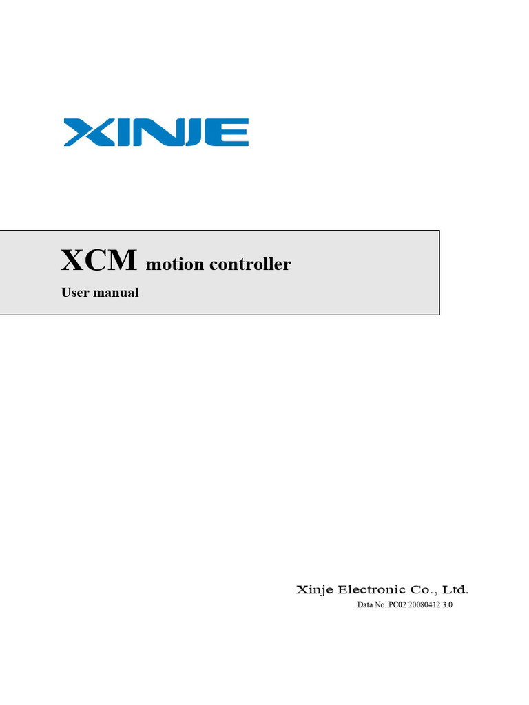 XCM Motion Controller User Manual | PDF | Bipolar Junction Transistor ...