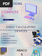 Early Calculating Devices | PDF | Mathematics | Computing