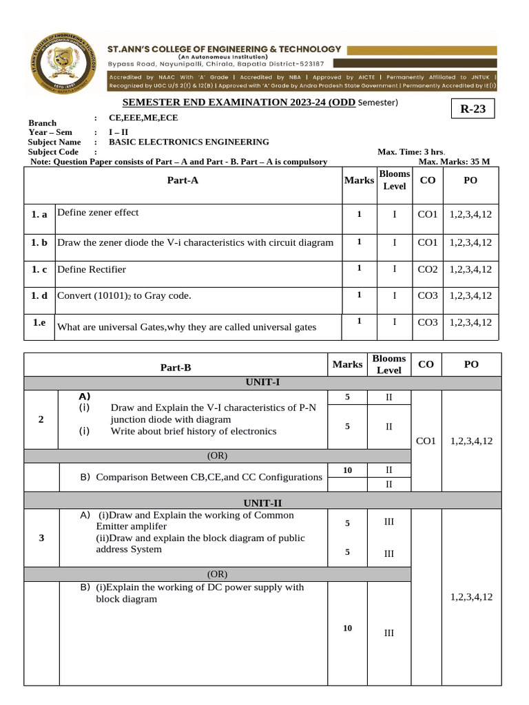 Bee Set 1 Pdf Electronic Circuits Electric Power