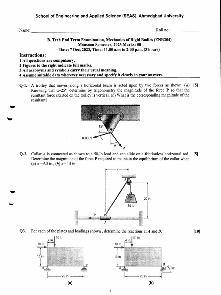 End Sem 2023 | PDF