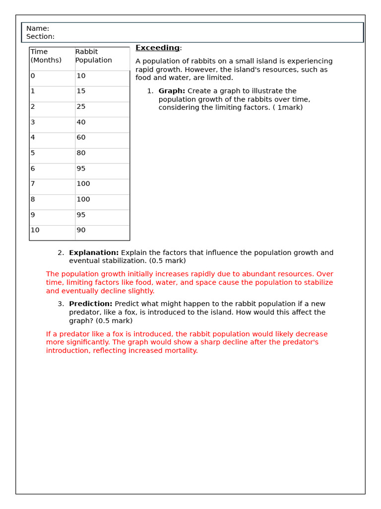 Exceeding: Graph | PDF