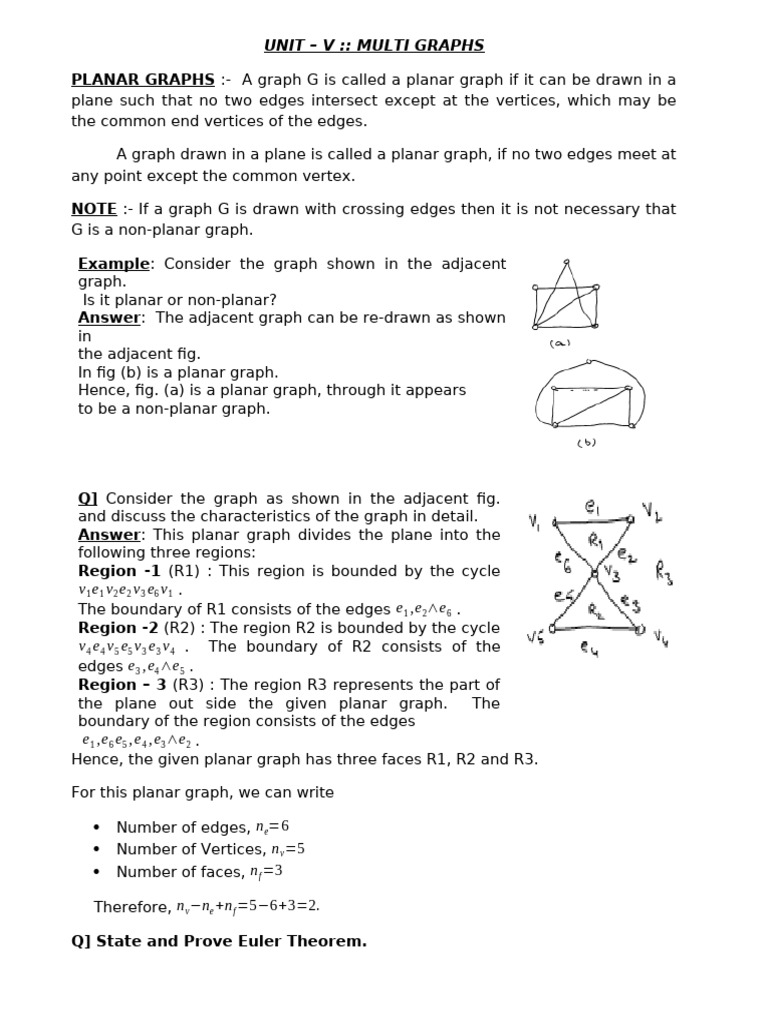 Understanding Planar Graphs and Coloring | PDF | Vertex (Graph Theory ...