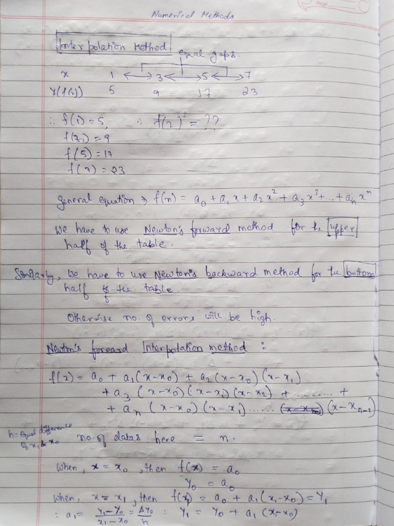 Numerical Methods and Analysis | PDF