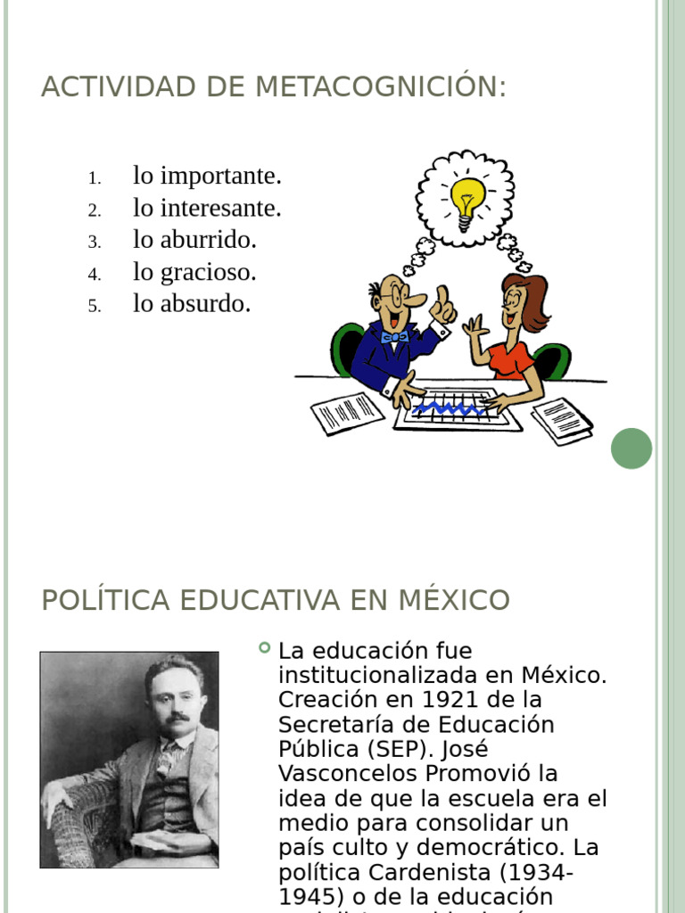 Política Educativa en México: Evolución y Retos | PDF | Educación primaria