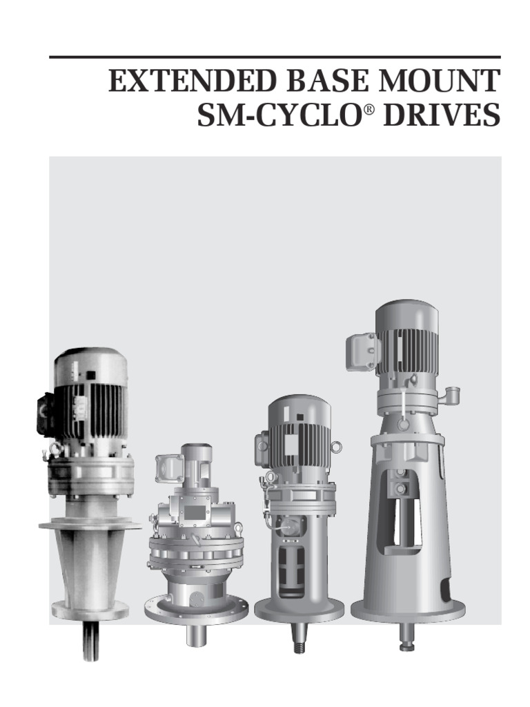 Cyclo6000-003 - Extended Base Mount | PDF | Manufactured Goods ...