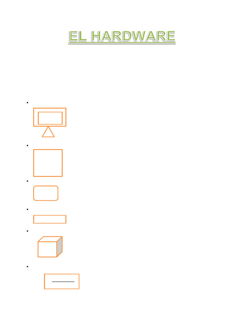 Componentes del Hardware Electrónico | PDF | Hardware de la computadora ...