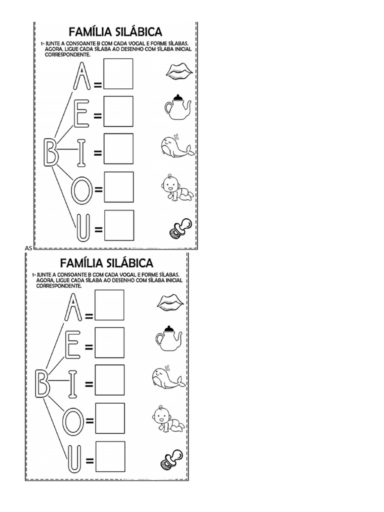 Família Silábica | PDF
