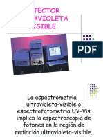 Detector Ultraviolet A Visible