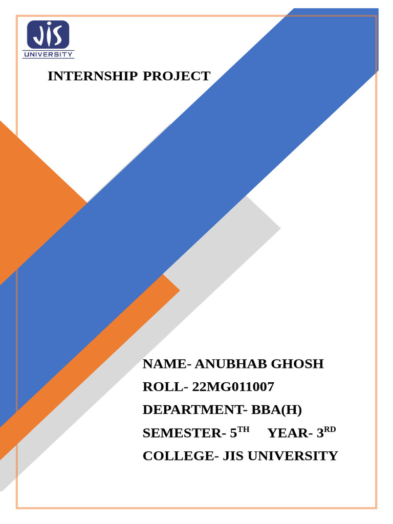 Internship Project | PDF | Human Resource Management | Digital Marketing