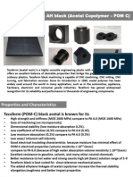 Polyacetal Copolymer POM-C Engineering Thermoplastics