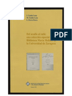 Del Acadio Al Zulú Una Colección Especial de La Biblioteca María Moliner de La Universidad de Dezaragoza