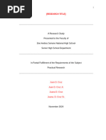 Practical Research Paper Format Guide | PDF | Research Design | Data ...