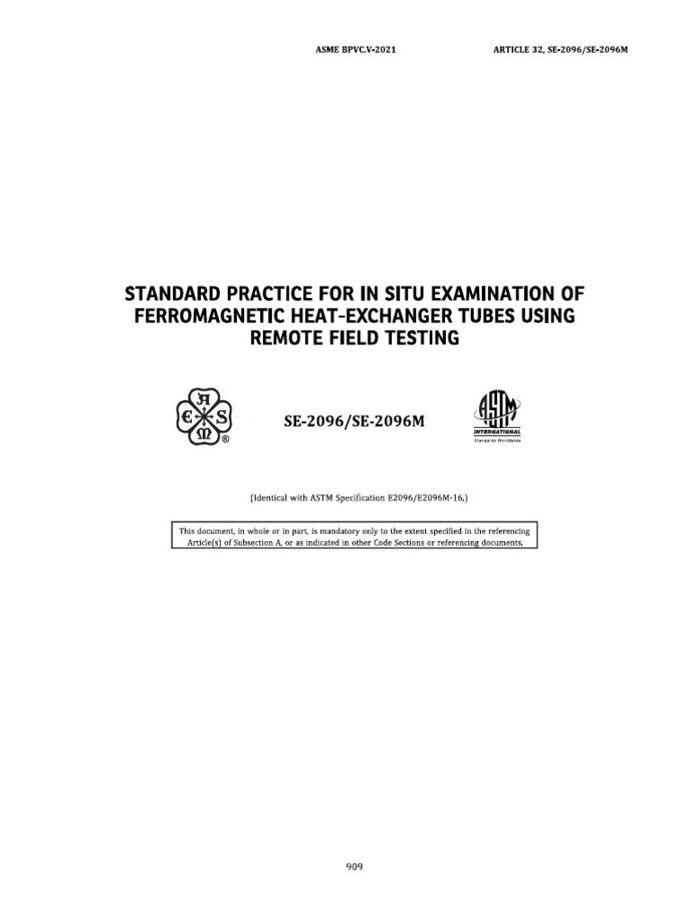 V (973-985) Remote Field Testing | PDF