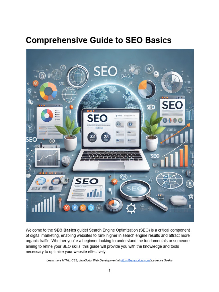 SEO Basics: Comprehensive Guide | PDF | Search Engine Optimization ...