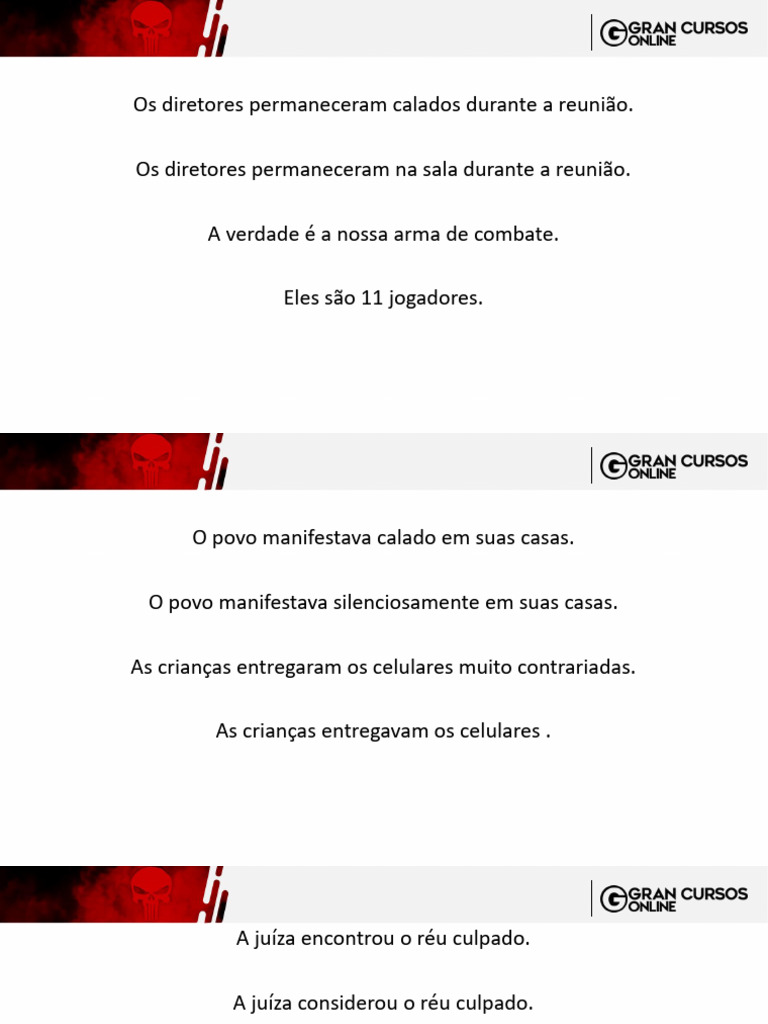 Tipos de Predicado na Língua Portuguesa | PDF