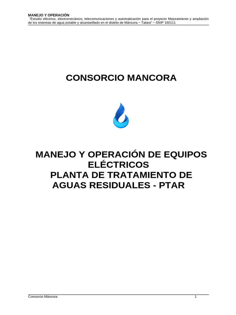 Operación de Estaciones de Bombeo en Máncora | PDF | Bomba | Gasolinera
