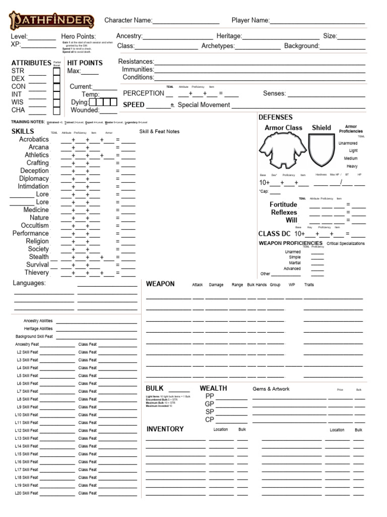 New Character | PDF | Gaming | Role Playing Games