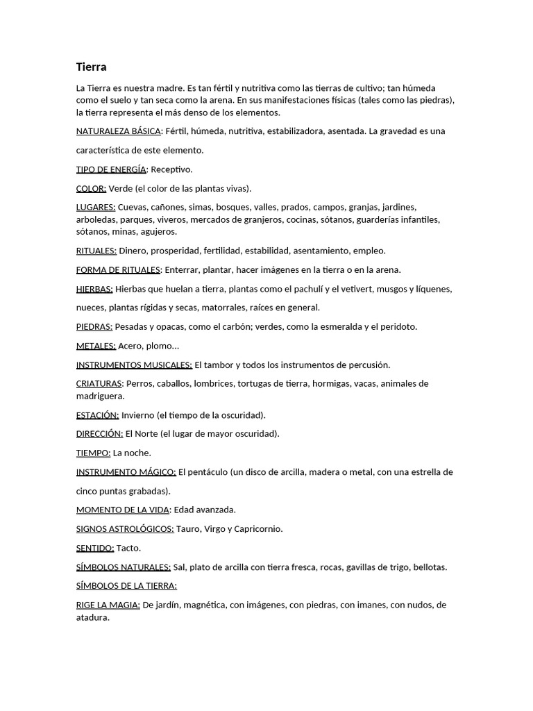 Elementos y Ritual | PDF | Incendios | Agua