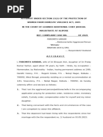 DV25 Domestic Violence Affidavit Form | PDF | Affidavit | Legal Procedure